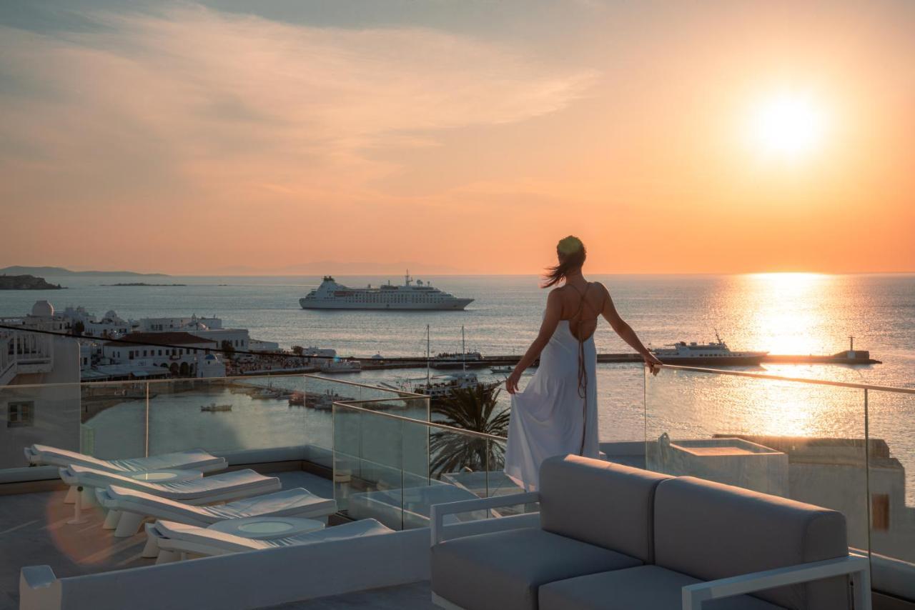 Petasos Chic Hotel Mykonos Town ภายนอก รูปภาพ