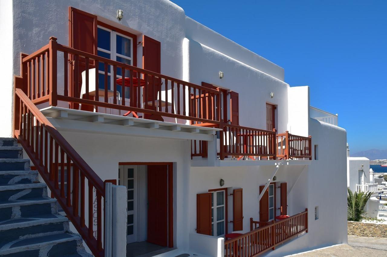 Petasos Chic Hotel Mykonos Town ภายนอก รูปภาพ