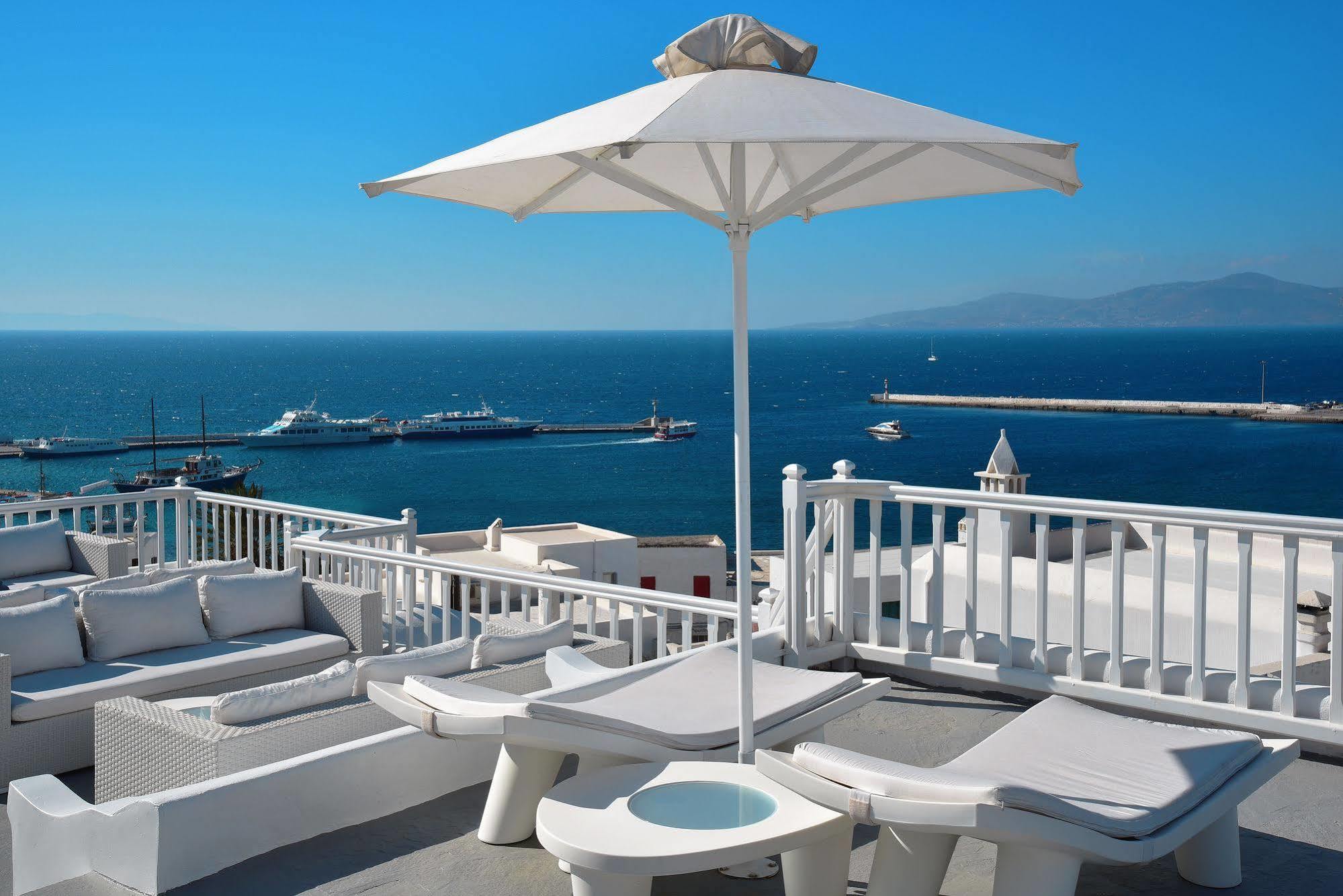 Petasos Chic Hotel Mykonos Town ภายนอก รูปภาพ