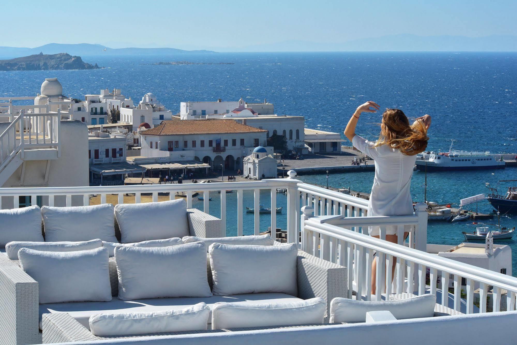 Petasos Chic Hotel Mykonos Town ภายนอก รูปภาพ